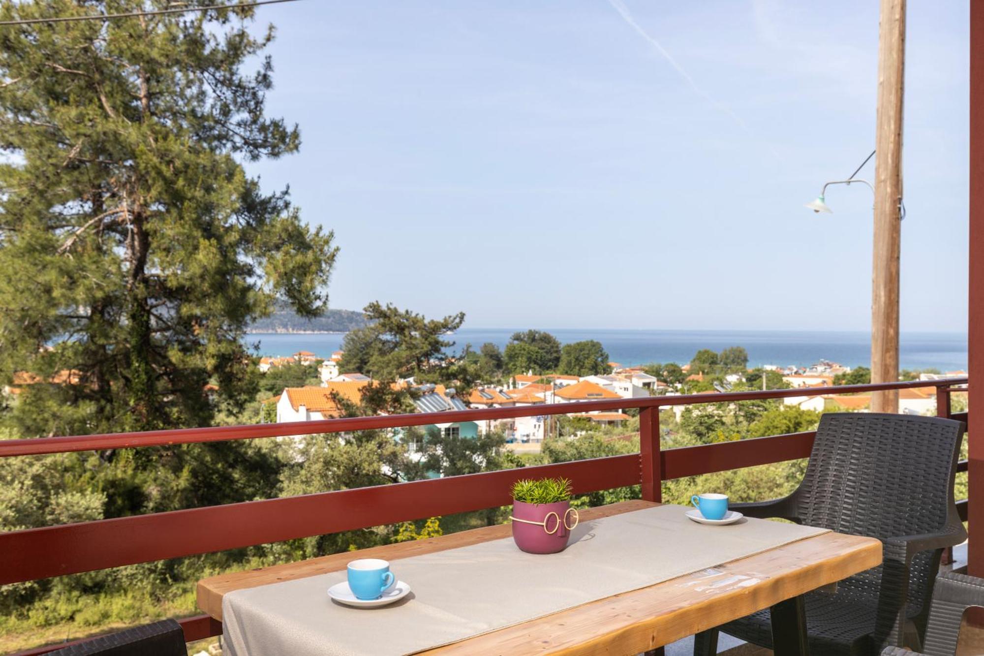 Antigone View Apartments Skala Potamia  Exterior foto