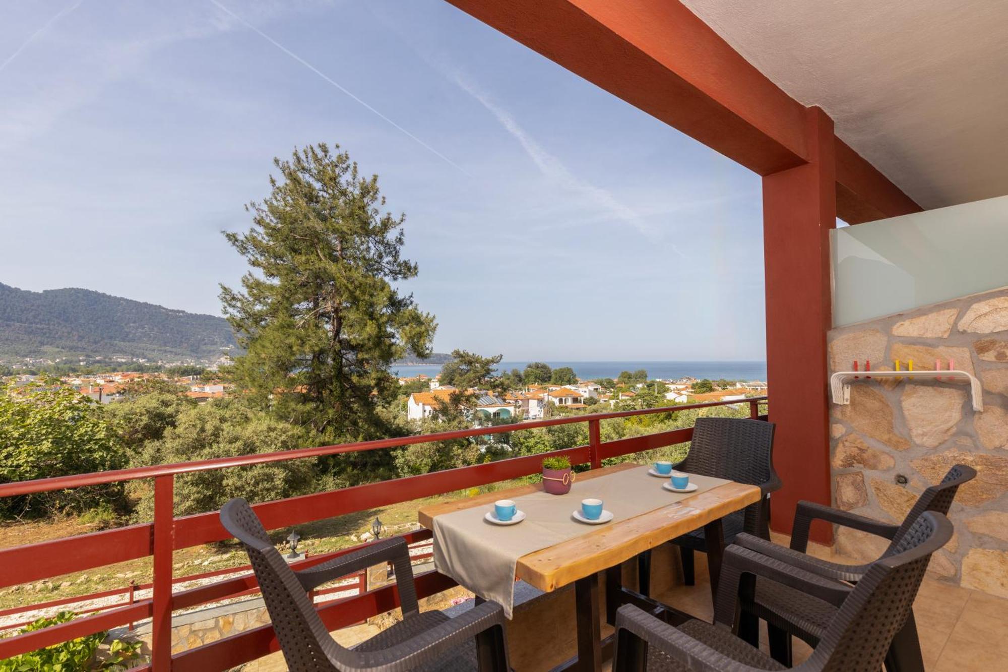 Antigone View Apartments Skala Potamia  Exterior foto